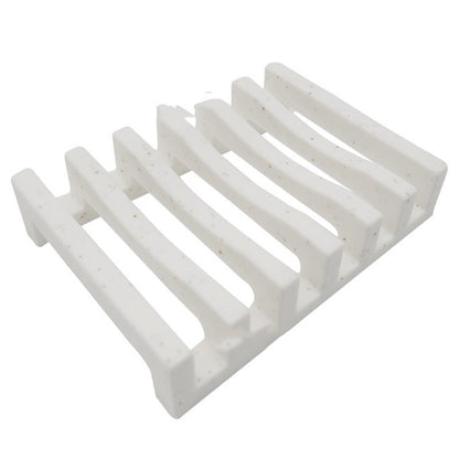 Creative Silicone Drain Soap Box Soap Box Soap Holder Silicone Draining Portable