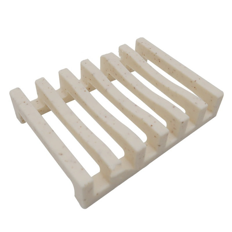 Creative Silicone Drain Soap Box Soap Box Soap Holder Silicone Draining Portable